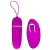 Pretty Love Debby Lilac Remote-Controlled Vibrating Egg, 12 Modes, Silicone