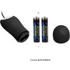 Pretty Love Silicone Intimate Plug 12-Mode Juodas Remote-Controlled