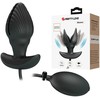 Pretty Love Bottom Pretty Love Inflatable Rechargeable Intimate Plug Juodas Silicone USB