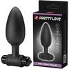 Pretty Love Anal plug vibruojantis sekso kištukas 10 režimų 11cm