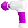 Pretty Love Magic Gum Rechargeable Massager Violetinė - 7 Modes, Flexible Head