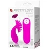 Pretty Love Masažuoklis klitoris su iškilimais rankena ir pultu