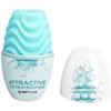 Pretty Love Male Pretty Love Turquoise Double-Sided Intimate Egg - Reversible, Stretchable TPR