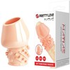 Pretty Love Matias Comfort Extension Sleeve, TPR, Natural, 9 cm