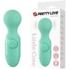 „Pretty Love“ mini masažinis lazdelės formos vibratorius moterims, neefektyvūs, baterijomis maitinami vibratoriai