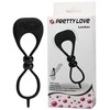 „Pretty Love“ dvigubas varpos žiedas, sėklidžių spaustukas, sekso žiedas