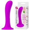 Pretty Love Silikoninis analinis kištukas su siurbtuku, unisex kamščiu