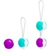 Rožinė Pretty Love Flirtation Deluxe Kegel Ball Set Silicone 30g/40g Rožinė