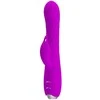 Pretty Love Molly Intimate Rotating Silicone Machine, 20.5cm, Violetinė, USB