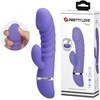 Pretty Love Sex vibratorius su klitorio stimuliatoriumi, 7 režimas, 18 cm