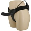 Pretty Love Trumpikės strap-on su wibrującym penisem spalva juoda
