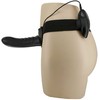 Pretty Love Trumpikės strap-on su wibrującym penisem spalva juoda