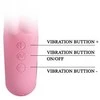 Vibratorius „Pretty Love“, skirtas g taškui ir klitoriui, USB, 7 režimai, 15 cm