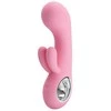 Vibratorius „Pretty Love“, skirtas g taškui ir klitoriui, USB, 7 režimai, 15 cm