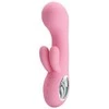 Vibratorius „Pretty Love“, skirtas g taškui ir klitoriui, USB, 7 režimai, 15 cm