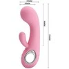 Vibratorius „Pretty Love“, skirtas g taškui ir klitoriui, USB, 7 režimai, 15 cm