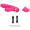 Pretty Love Willow Magenta Dual-Action Intimate Stimulator Silicone