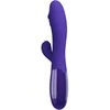 Pretty Love Snappy Youth Violet Dual-Function Rechargeable Massager