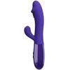 Pretty Love Snappy Youth Violet Dual-Function Rechargeable Massager