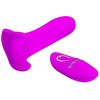 Pretty Love Massager 12 Modes Wireless Remote Violetinė