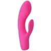 Vibratorius Pretty Love su klitorio masažuokliu ir 15 cm išsikišimais