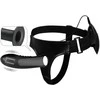 LYBAILE Pretty Love Myron 7,2 colių vibro dirželis ant Flesh