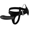 LYBAILE Pretty Love Myron 7,2 colių vibro dirželis ant Flesh