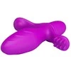 Rožinė Pretty Love Flirtation Fitch Intimate Silicone Vibrator 10 Modes Rožinė 11cm
