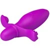 Rožinė Pretty Love Flirtation Fitch Intimate Silicone Vibrator 10 Modes Rožinė 11cm