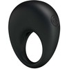 Pretty Love Male Pretty Love Trap Silicone Vibrating Ring Juodas - Adjustable Comfort Design