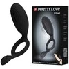 „Pretty Love“ vibruojantis varpos žiedas glosto jūsų klitorį