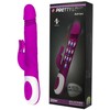 Pretty Love Daugiafunkcis vibratorius su besisukančiais kamuoliukais 25 cm