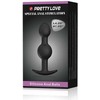 Pretty Love Svakom Weighted Double Silicone Plug with Internal Motion System Juodas
