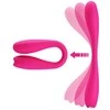 Pretty Love Bendable vibratorius dvigubas g taško klitoris 17cm