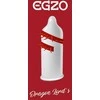 Egzo Dragon Lord prezervatyvas su glamonėjančiais smaigaliais Soft 1 vnt.