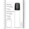 Pumped By Shots Pumpuojamas automatinis kibernetinis siurblys su masturbacijos mova – skaidrus