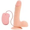 Real Rapture Dildo realistiškas su pultu stiprios vibracijos 20 cm
