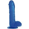 Real Rapture Paprastas guminis dildo su siurbtuku