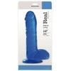 Real Rapture Paprastas guminis dildo su siurbtuku