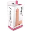 Real Rapture Mielas storas penio vibratorius siurbtukas nuotolinio valdymo pultelis 23cm