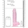 Realrock By Shots Realistinis dildo su kamuoliukais - 8 / 21 cm
