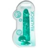 Realrock By Shots REALROCK Crystal Clear 21 cm Intimate Model with Suction Cup Balls