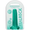Realrock By Shots REALROCK Crystal Clear Intimate Device 13.5 cm with Suction Base Transparent