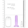 Realrock By Shots REALROCK Crystal Clear Intimate Machine 13.5 cm with Suction Cup