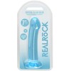 Realrock By Shots RealRock Crystal Clear 17 cm Model with Suction Cup - Transparent Design