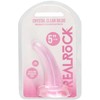Realrock By Shots REALROCK Crystal Clear Model 5 - Transparent Intimate Device with Suction Cup 11.5 cm