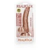 Realrock By Shots RealRock Curved Silicone Model with Suction Cup 18 cm rusvai gelsvas
