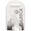 Realrock By Shots REALROCK Crystal Clear Intimate Machine with Suction Cup 11.5cm Transparent