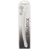Realrock By Shots Realrock Dvigubas silikoninis dildo lygus, ilgis 42 cm