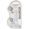 Realrock By Shots REALROCK Crystal Clear Intimate System with Suction Cup 21 cm Transparent